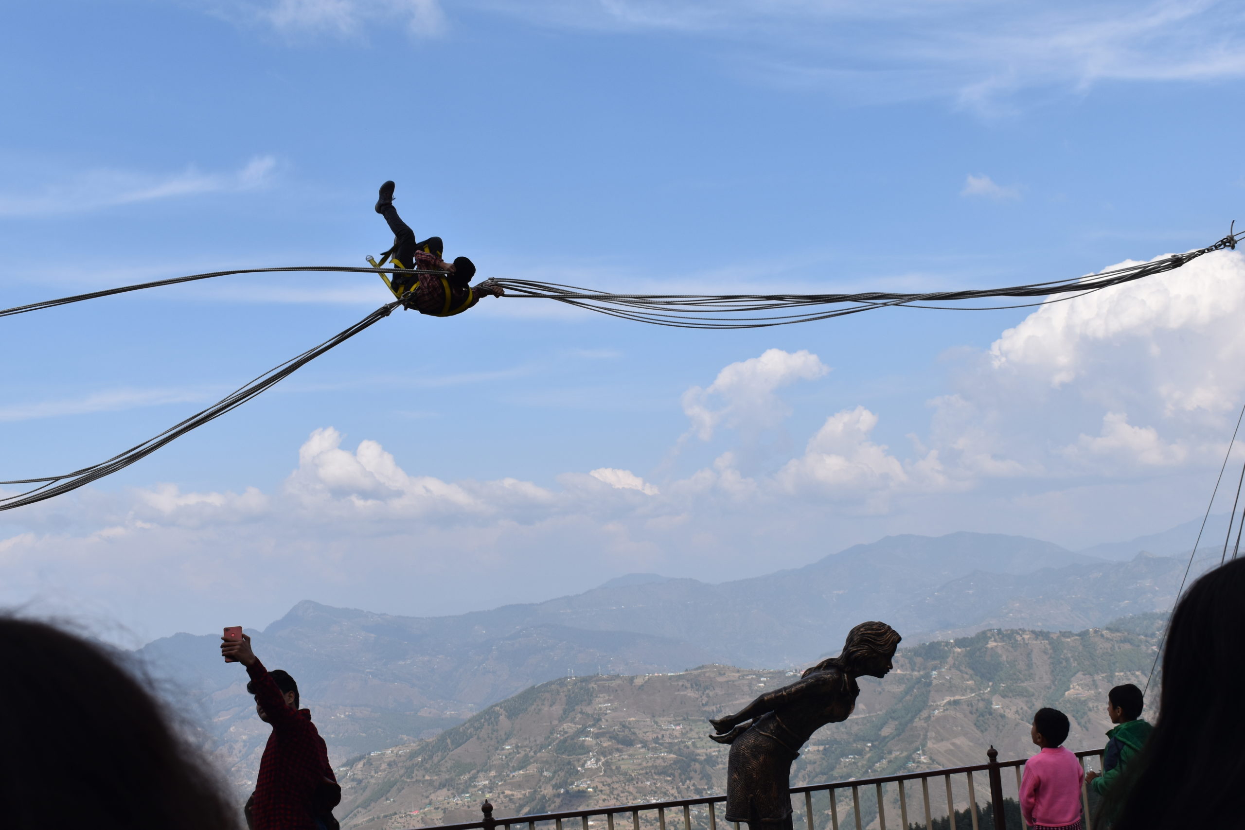 Reverse Bungee Jumping