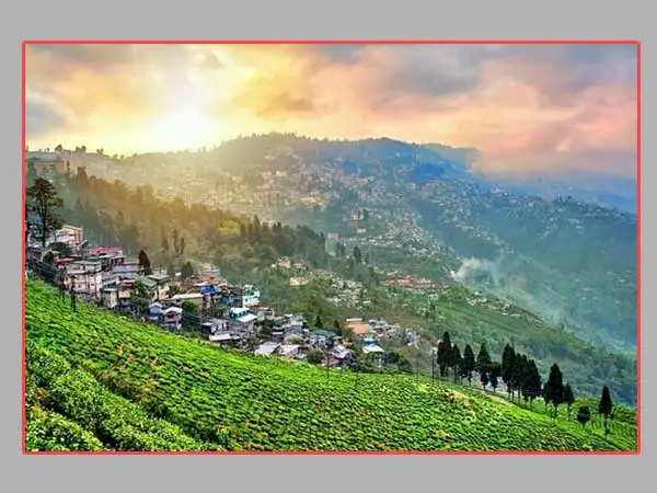  A view of Darjeeling