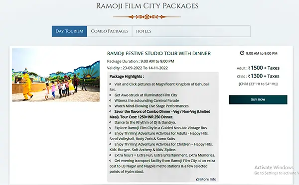 Ramoji-Film-City-Packages
