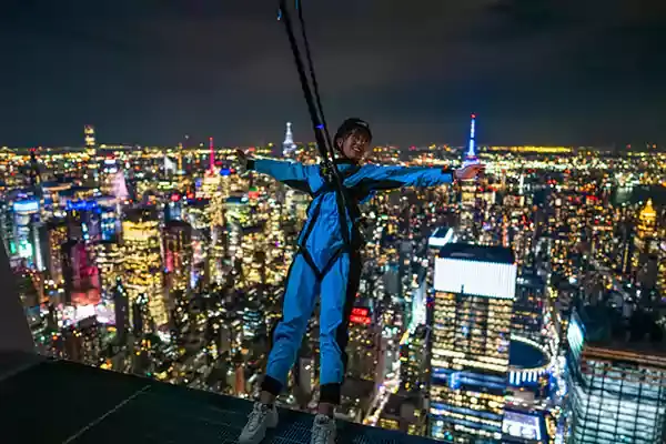 The City Climb Image at Night