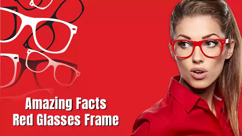 Red Glasses Frame