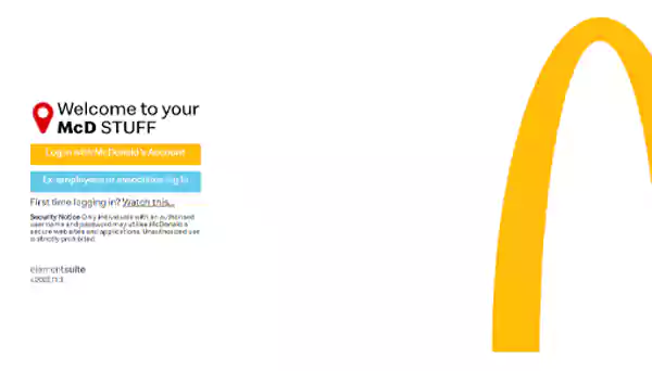 mcdstuff login