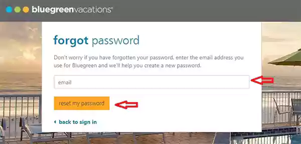 Forget Password Particular