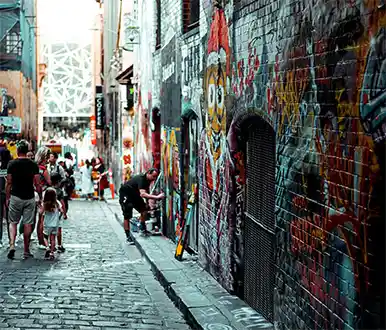 Melbourne’s Laneways