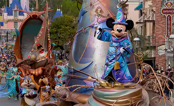 Magic Happens Parade at Disneyland Resort