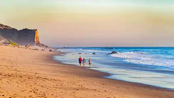 Beach in LA