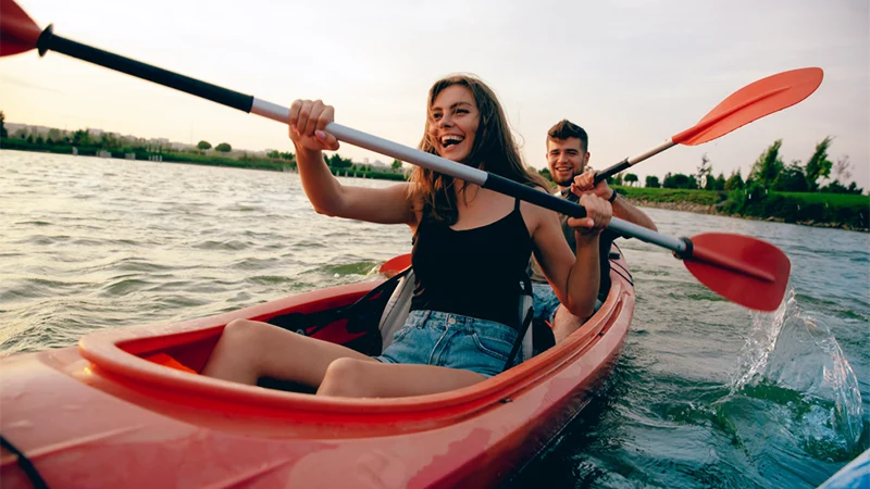 kayaking