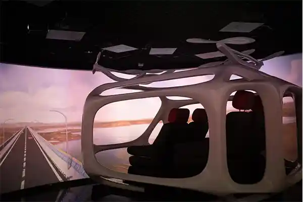 6-D Virtual Reality Helicopter Tour