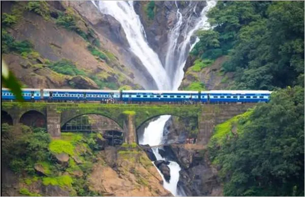 Dudhsagar Waterfall’s Railway Station