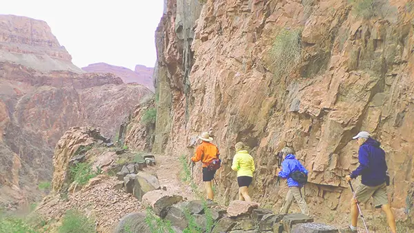 Hiking in Grand Canyon