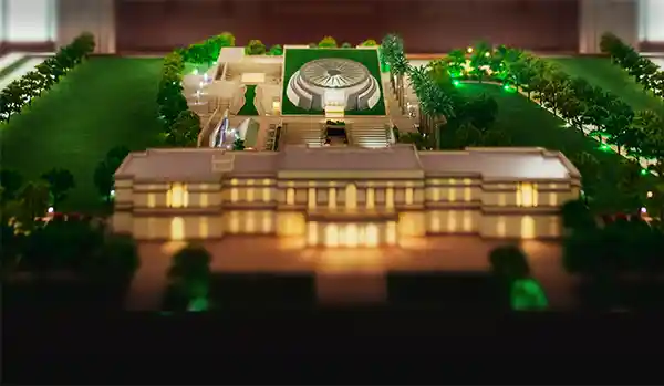 Model of the PM Museum, Delhi