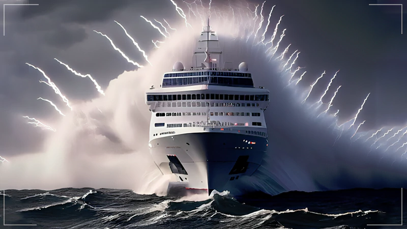 cruise ships and hurricane
