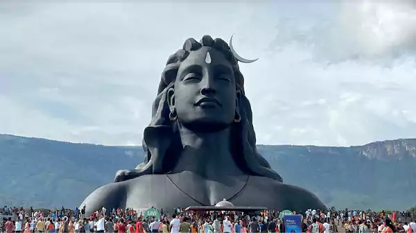 Bangalore to Adiyogi Distance