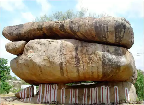 Unique Rock Formation at Raichur