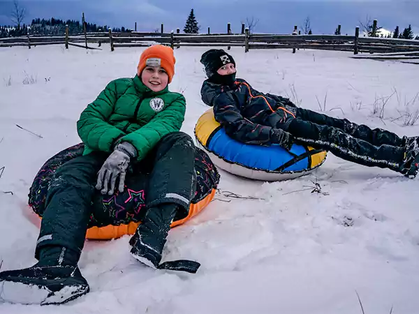 Snow tubing