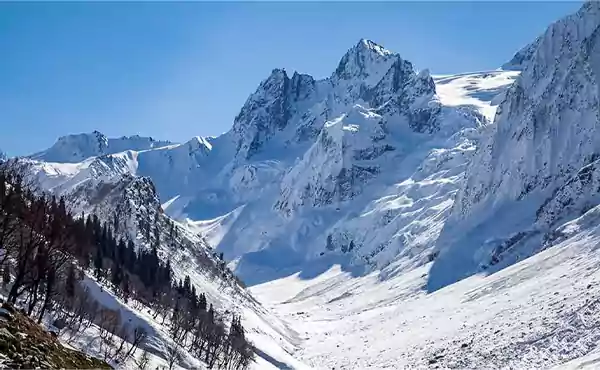 Thajiwas Glacier Jammu Kashmir