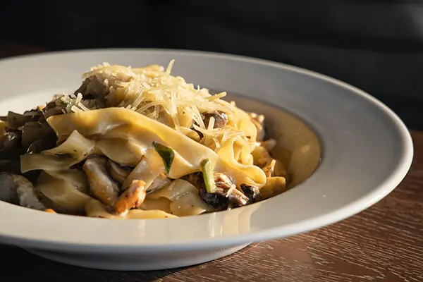 pasta with Shiitake Mushrooms