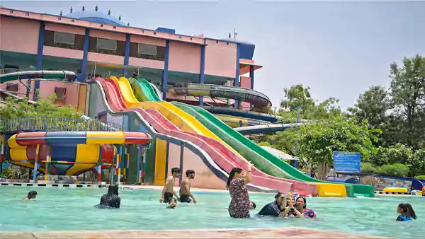 water slides