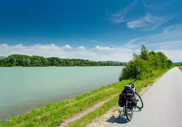 Biking the Danube Bike Path, Austria
