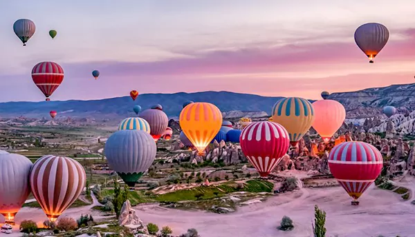  Hot Air Ballooning in Cappadocia, Turkey