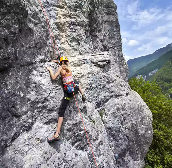 Rock Climbing in Meteora, Greece
