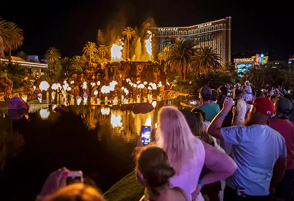 Volcano at the Mirage