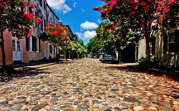 Cobblestone Streets of Charleston