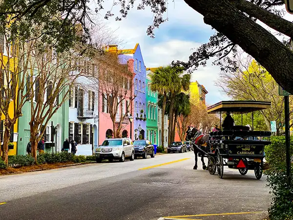 Rainbow Row Street