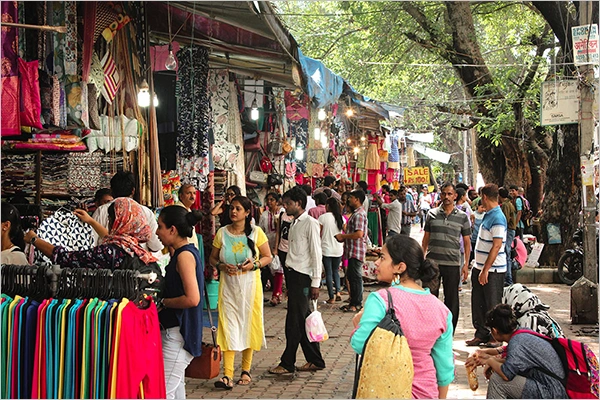 Sarojini market lanes