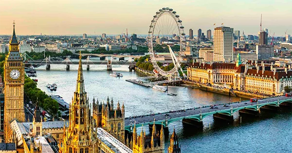 The view of Big Ben and the River Thames