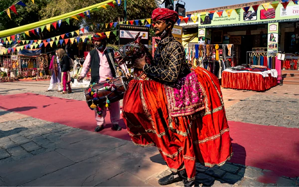 cultural performance at dilli hatt