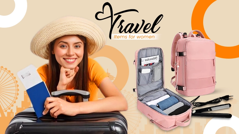travel items for women