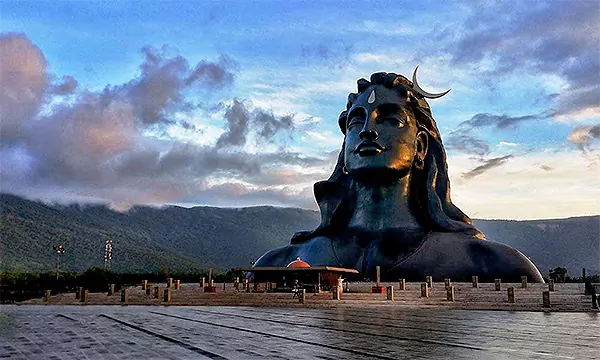 Adiyogi Shiva statue