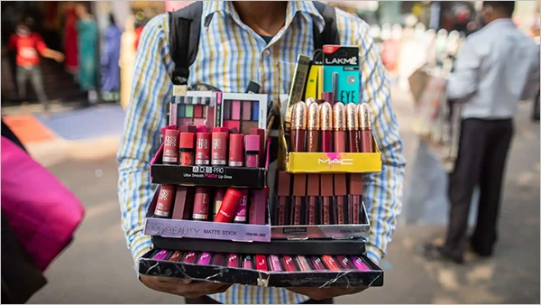 Cosmetics at Lajpat Market