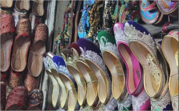Footwear at Lajpat Market