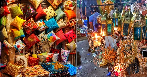 Home decor items at Lajpat Market