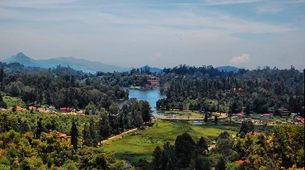 Kodaikanal in February in India