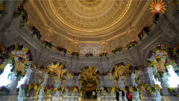 Ram Mandir interiors