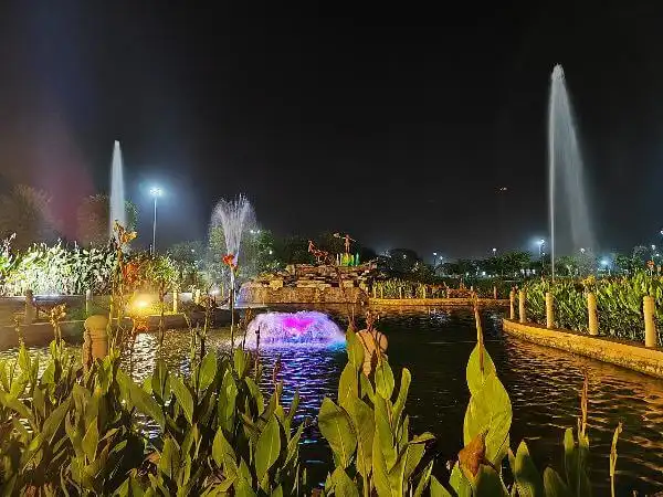 Rock Fountain and Lower Lake