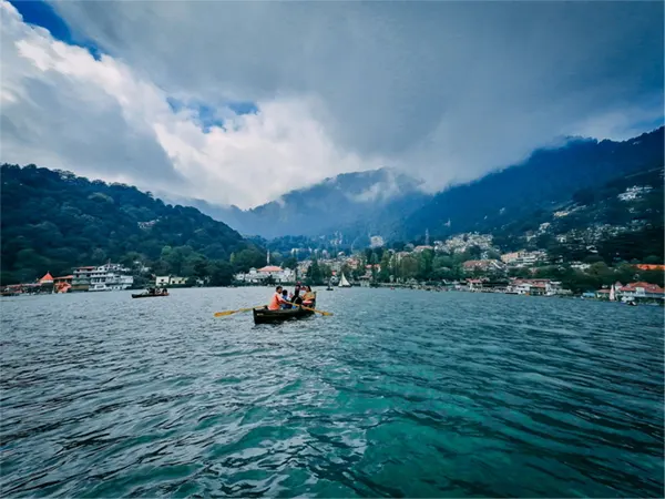 Boating in Naini Lake, Nainital