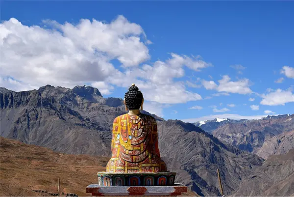 Buddha Statue in Spiti