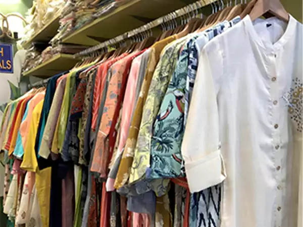 Clothes in Kamla Markets