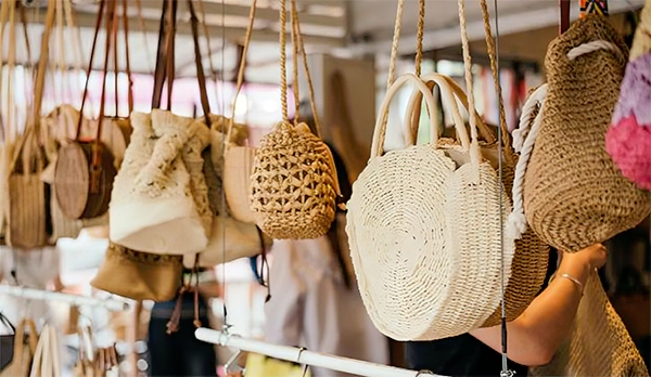 Crochet handbags