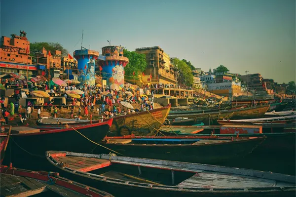 Ganga ghat in Varanasi