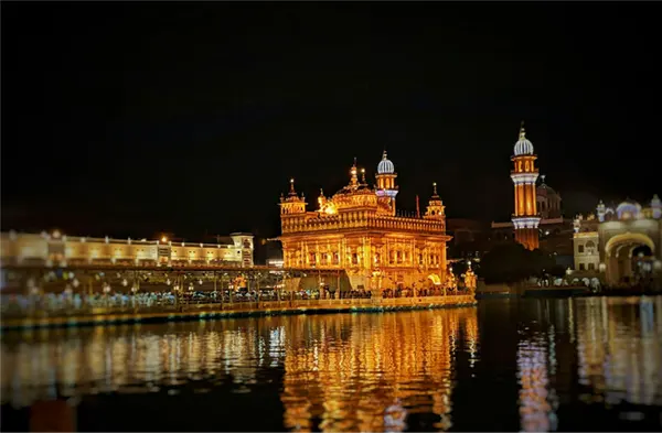 Golden temple in Amritsar