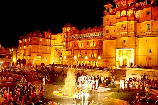 Holi celebration in Udaipur