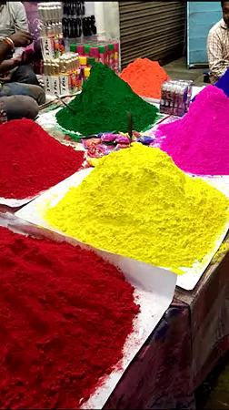 Holi colors