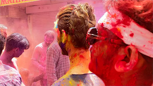 Holi festival in Pushkar