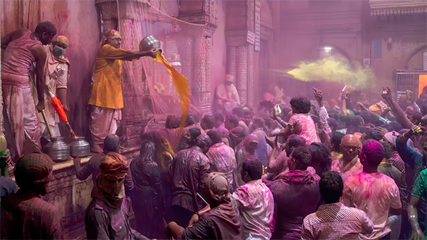 Holi in Vrindavan