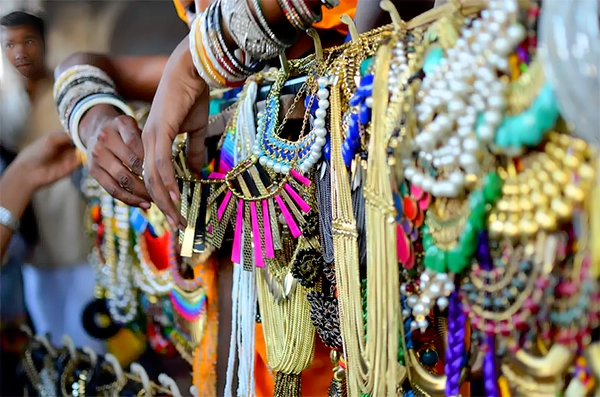 Jewelry in Kamla Nagar Market